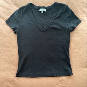 Micheal Stars | Perfect V-Neck t shirt - Black M